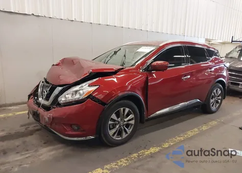 2017 Nissan Murano Sl из США, поврежденный, VIN 5N1AZ2MH3HN199304